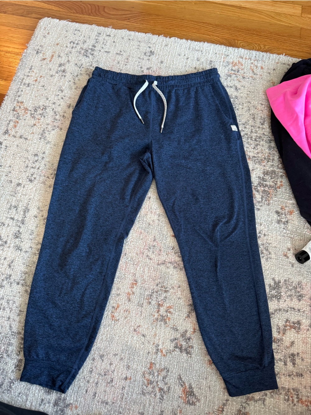 Vuori Navy Blue Track Joggers